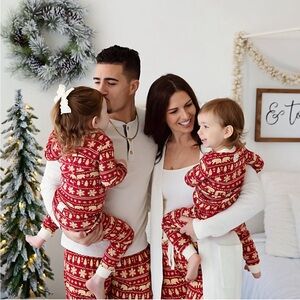 Men’s Burt's Bees Fair Isle Pajama Set